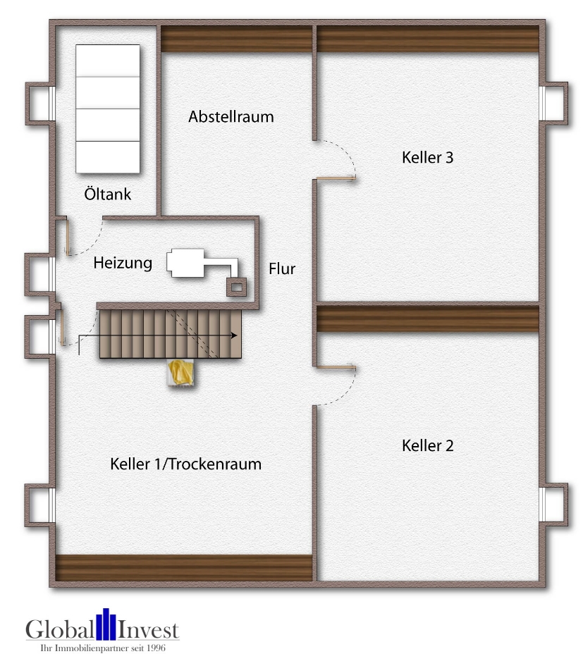 Untergeschoss Einfamilienhaus Sinsheim / Rohrbach