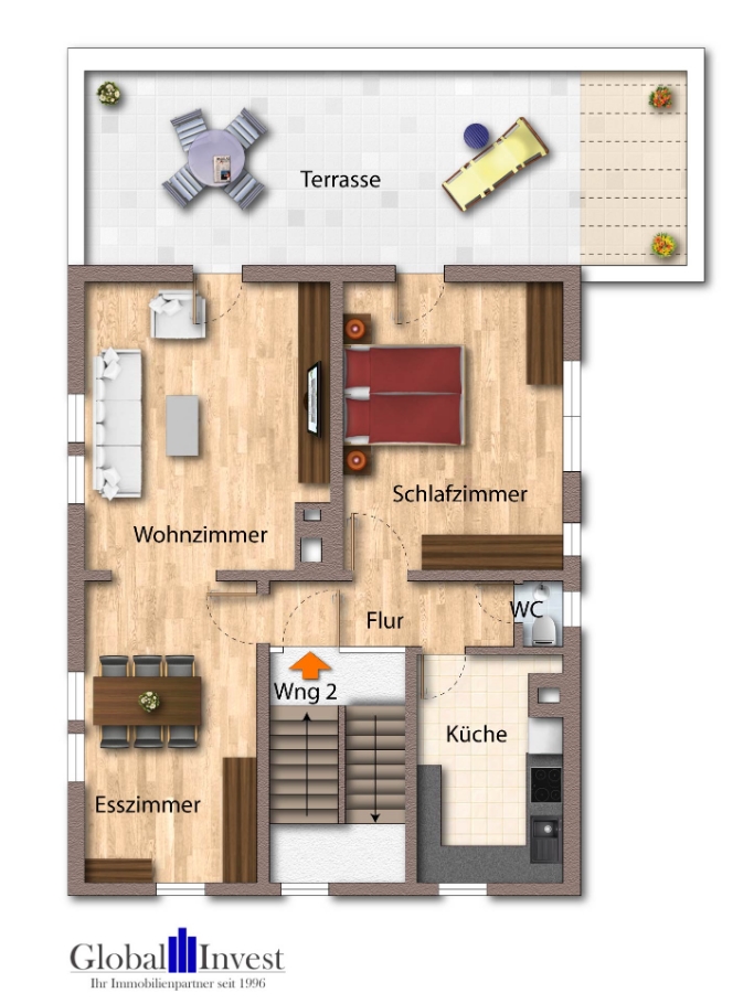 Obergeschoss Zweifamilienhaus Heilbronn / Frankenbach