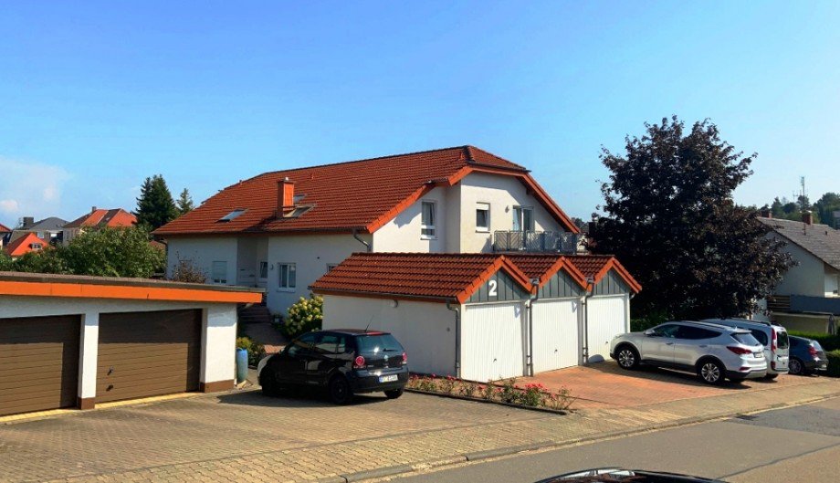 Hausansicht Erdgeschosswohnung Waibstadt