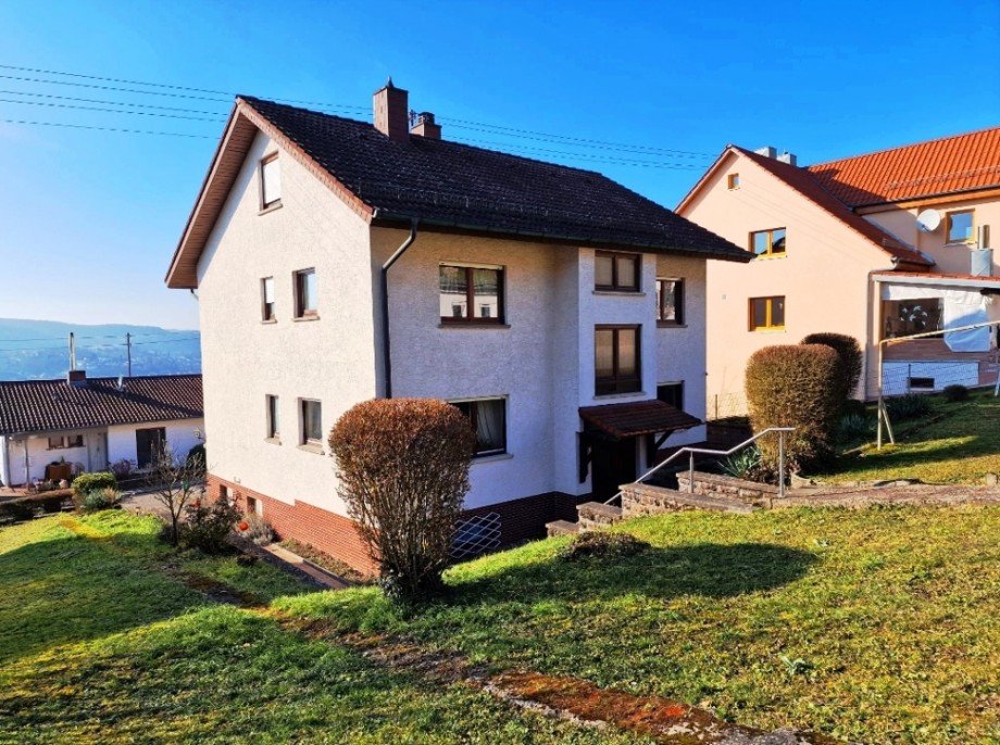 Gartenansicht Einfamilienhaus Mosbach