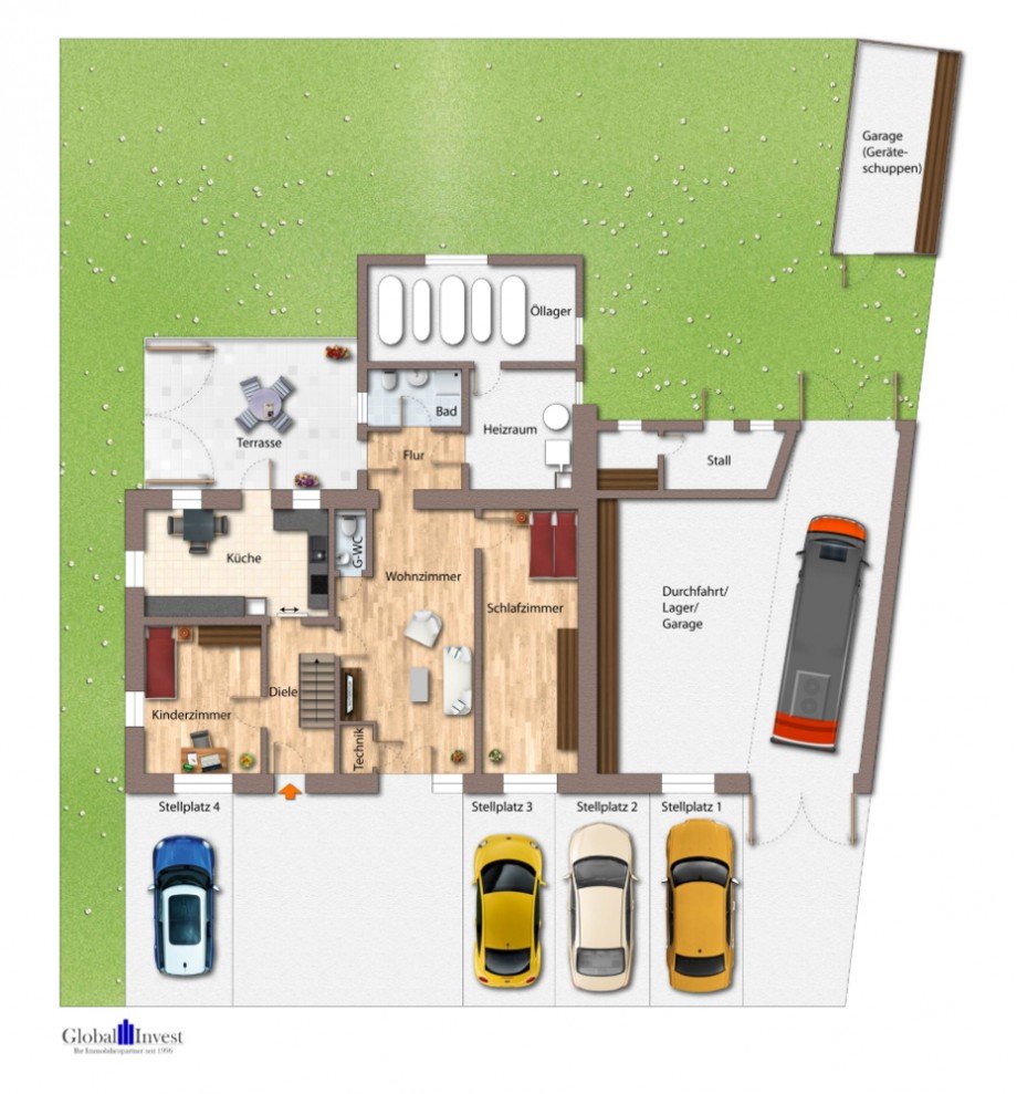 Erdgeschoss Einfamilienhaus Sinsheim / Steinsfurt