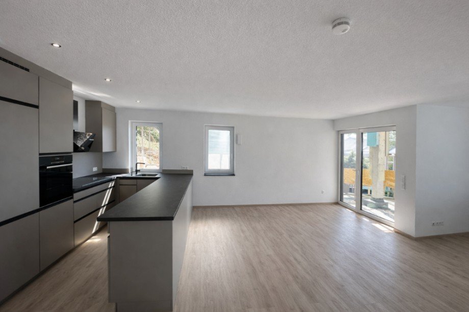 Wohnzimmer Etagenwohnung Neckarbischofsheim