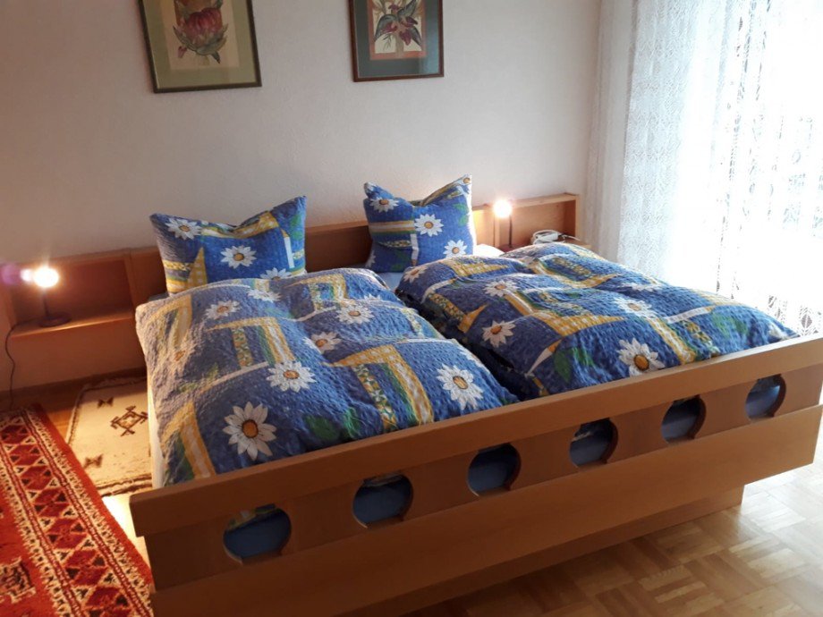 Schlafzimmer Erdgeschosswohnung Sch�nwald im Schwarzwald