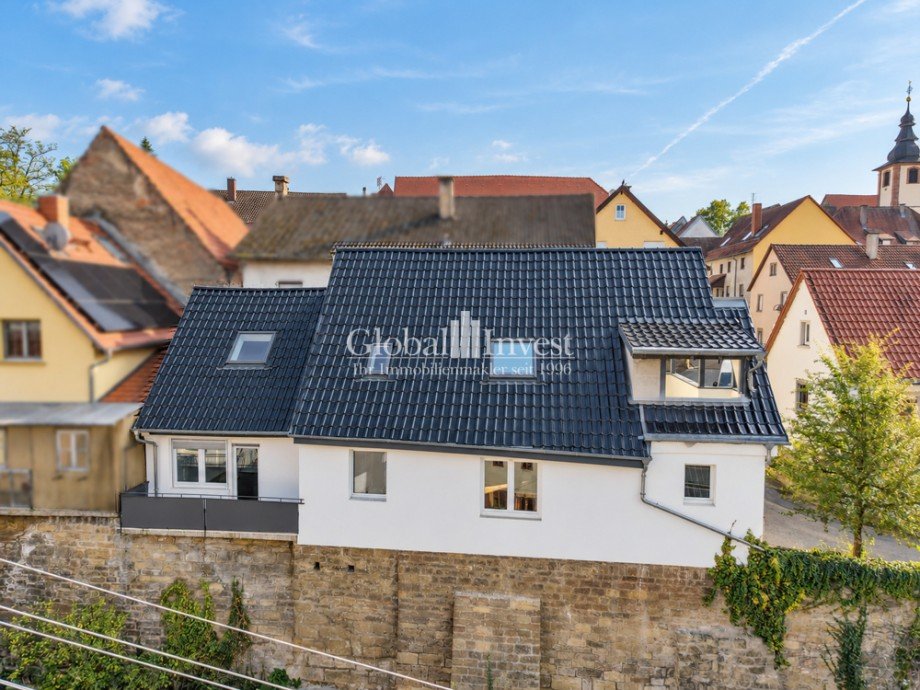 Luftaufnahme Einfamilienhaus Sinsheim / Hilsbach