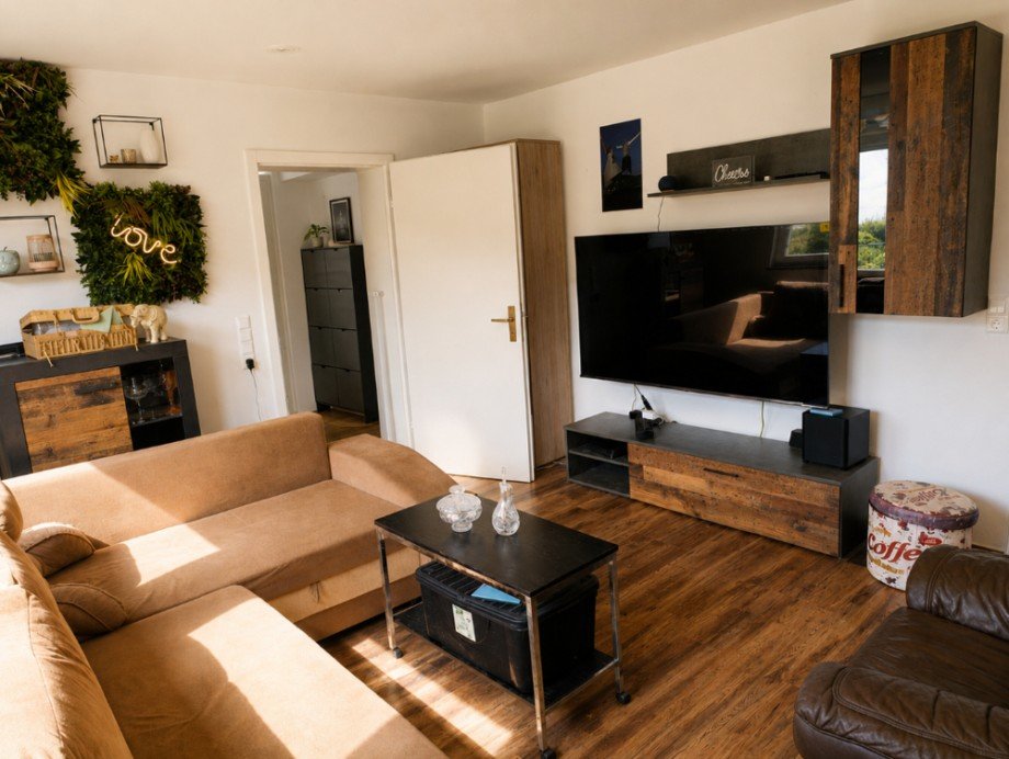 Wohnzimmer Erdgeschosswohnung Offenau