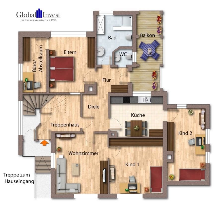 Grundriss Erdgeschoss.png Erdgeschosswohnung Sinsheim
