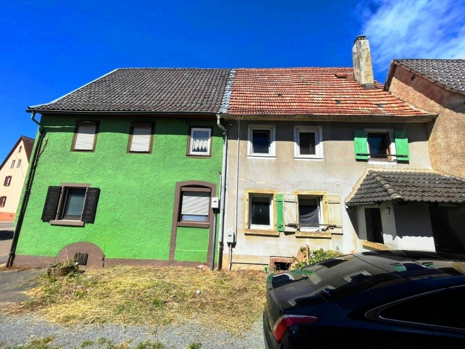 Ansicht Doppelhaush�lfte Obrigheim / Asbach
