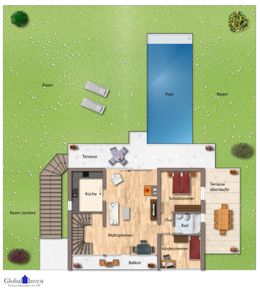 Erdgeschoss Einfamilienhaus Sinsheim / Eschelbach