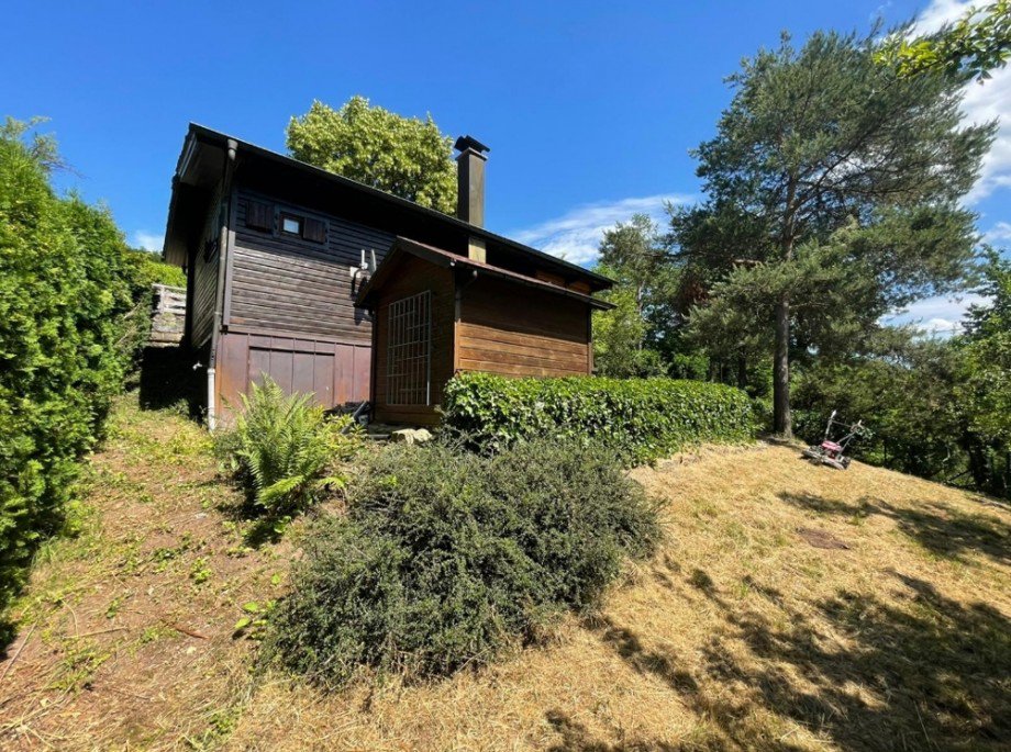 Gartenansicht Ferienhaus Bretzfeld / Geddelsbach