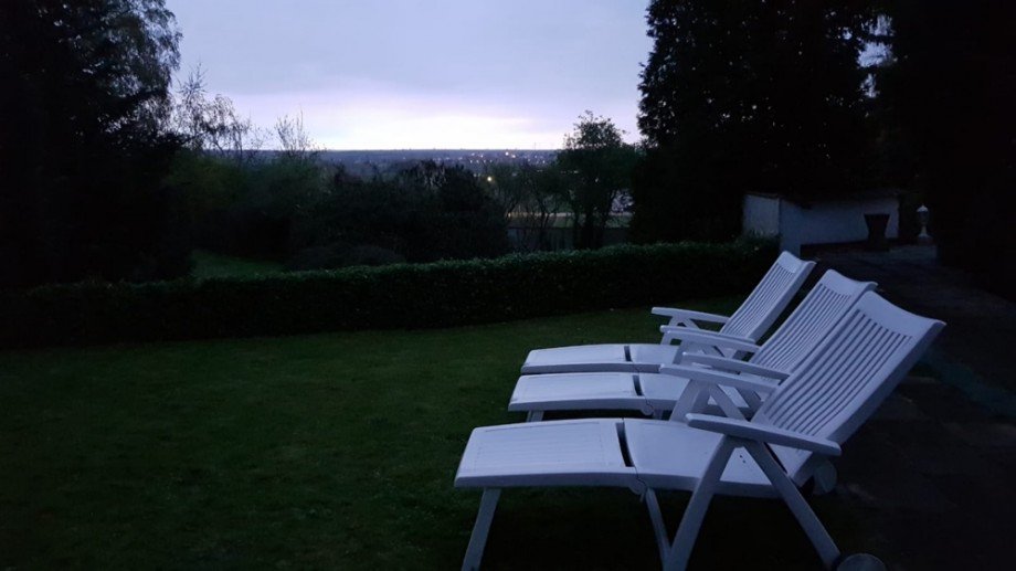 Fernblick bei Nacht Einfamilienhaus Gerolsheim