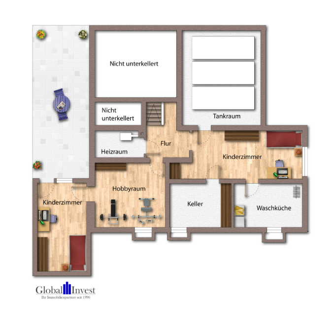 Untergeschoss Einfamilienhaus Reichartshausen
