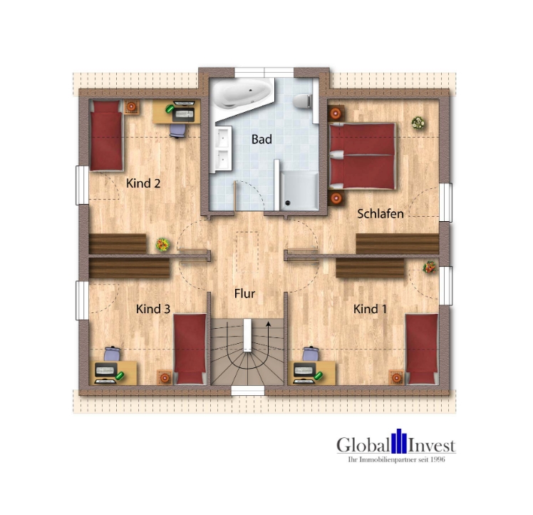 Dachgeschoss Einfamilienhaus Sinsheim / Waldangelloch