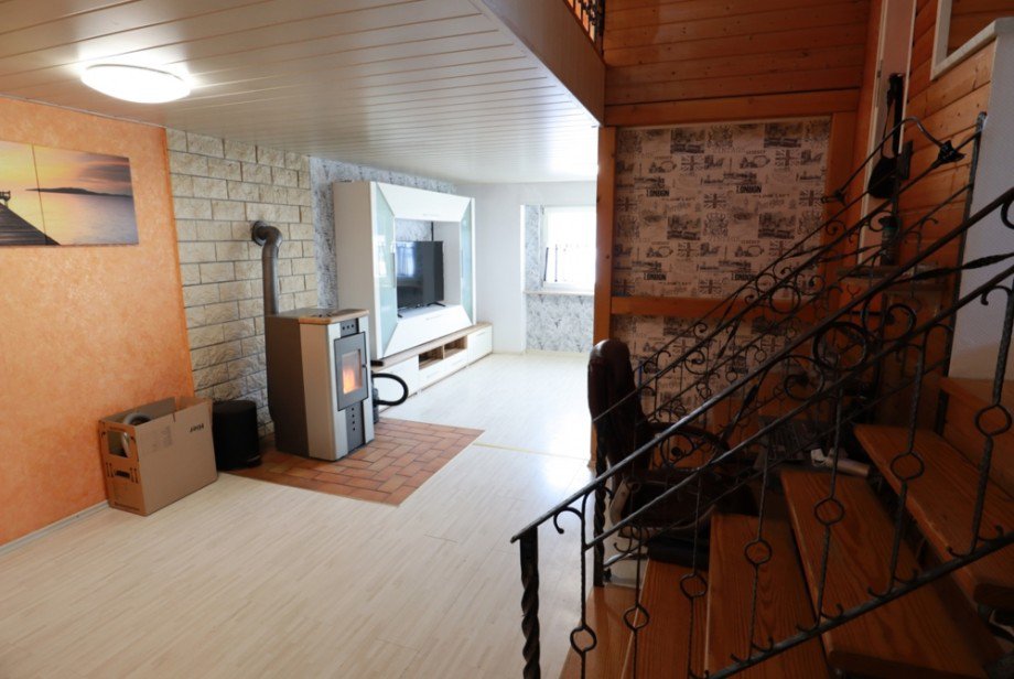 Wohnzimmer OG Doppelhaush�lfte Dielheim