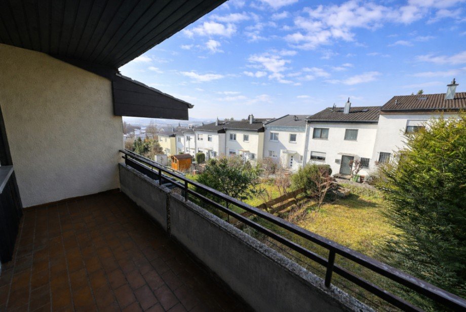 Balkon Reihenendhaus Sinsheim