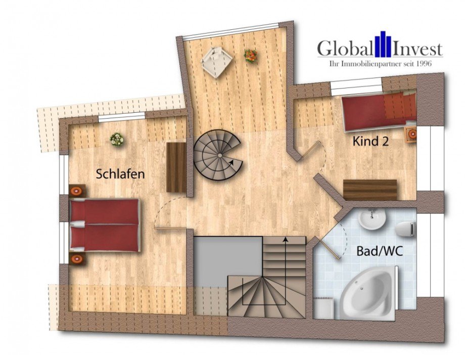 2. Obergeschoss Einfamilienhaus Sinsheim / Ehrst�dt
