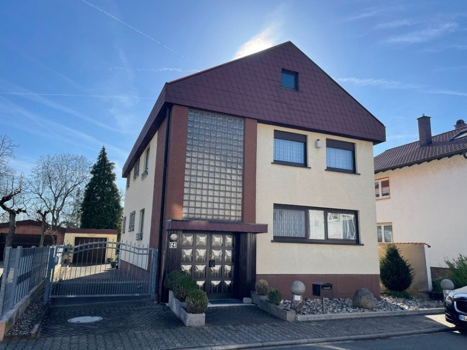 Stra�enansicht Einfamilienhaus Kronau