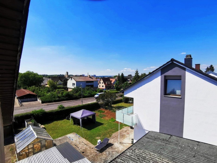 Blick aus dem DG Reiheneckhaus Bad Friedrichshall