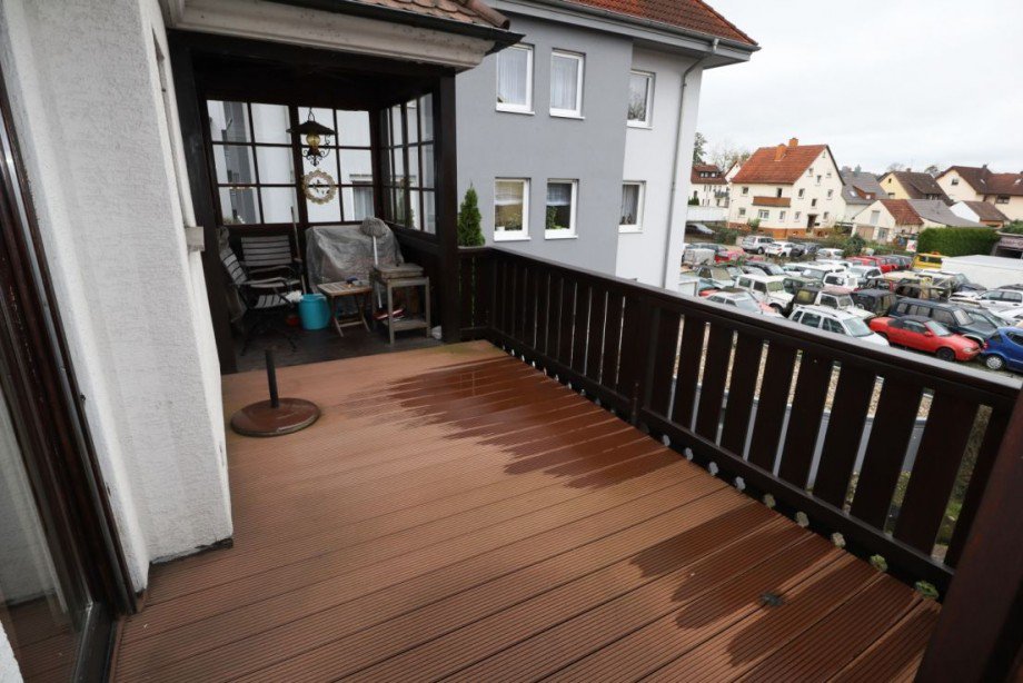 Dachterrasse Obergeschoss Maisonettewohnung Sinsheim