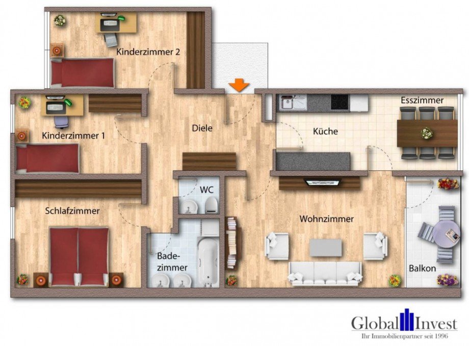 Grundriss.png Etagenwohnung Heidelberg