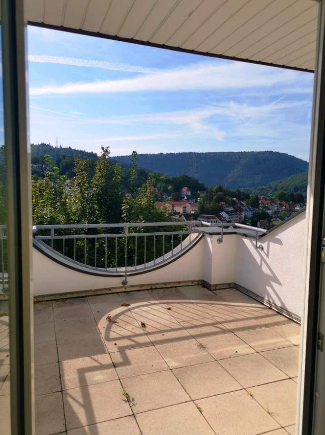 Balkon Dachgeschosswohnung Neckargem�nd