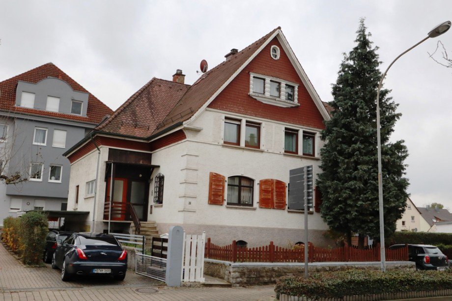 Stra�enansicht Mehrfamilienhaus Sinsheim