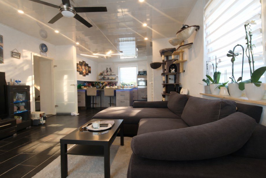 Wohnzimmer Stadthaus Neckarzimmern