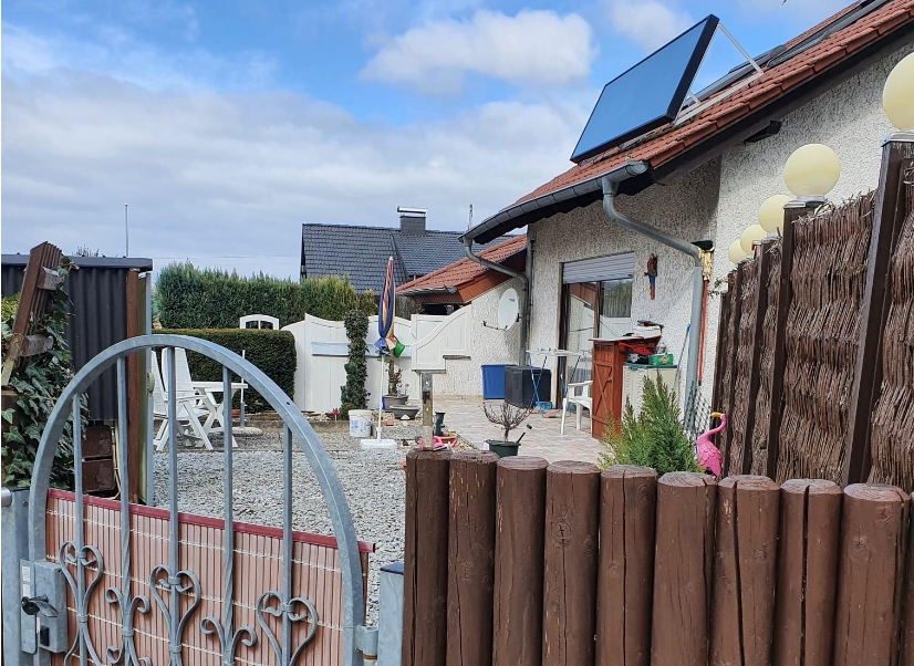 Gartent�r Erdgeschosswohnung Sinsheim