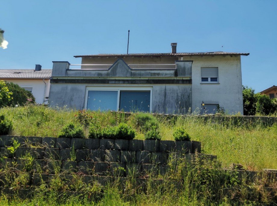 R�ckansicht Einfamilienhaus Billigheim