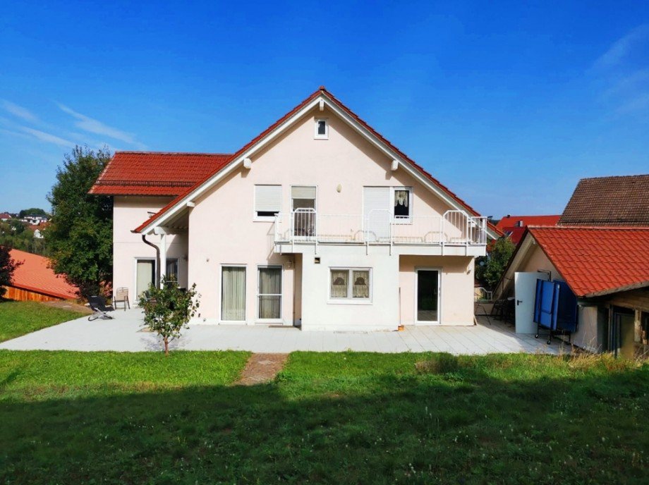 R�ckansicht Einfamilienhaus Billigheim