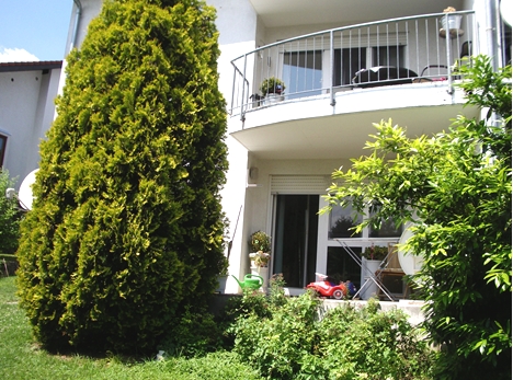 Balkon und Terrasse Maisonettewohnung Sinsheim