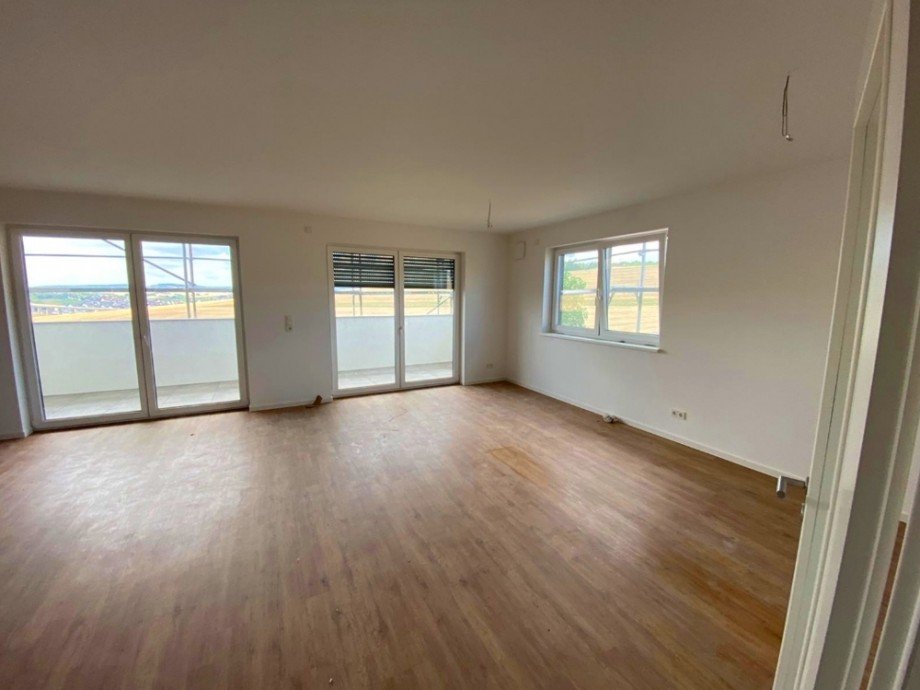 Wohnzimmer Erdgeschosswohnung Buchen (Odenwald)