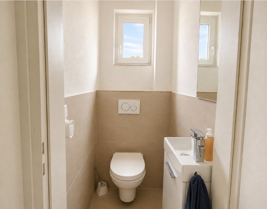 G�ste-WC Erdgeschosswohnung Offenau