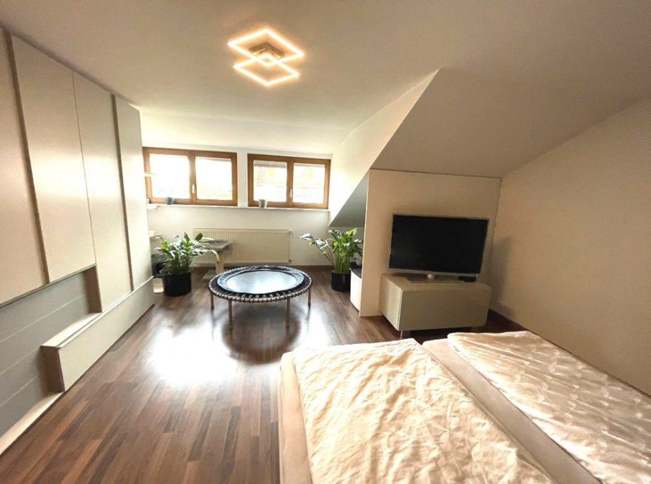 Schlafzimmer Dachgeschosswohnung Sinsheim / Eschelbach