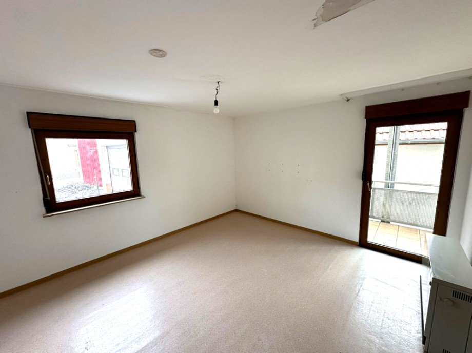 Wohnzimmer EG Einfamilienhaus Lobbach / Waldwimmersbach