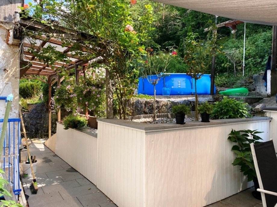 Terrasse Doppelhaush�lfte Elztal / Dallau