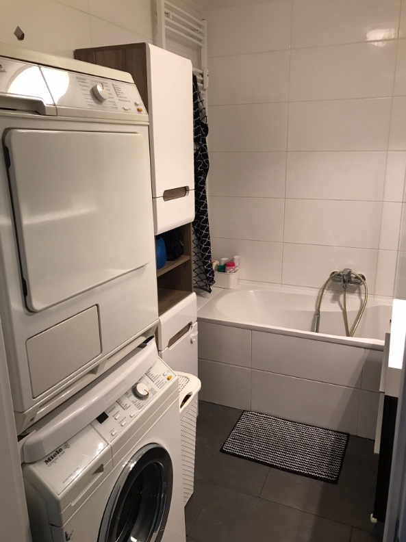 Bad mit WM-Anschluss Etagenwohnung Ketsch