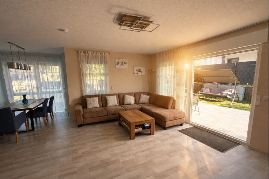 Wohnzimmer Doppelhaush�lfte Sinsheim / D�hren