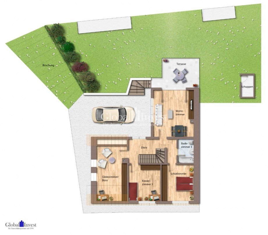 Obergeschoss Einfamilienhaus Sinsheim / Reihen