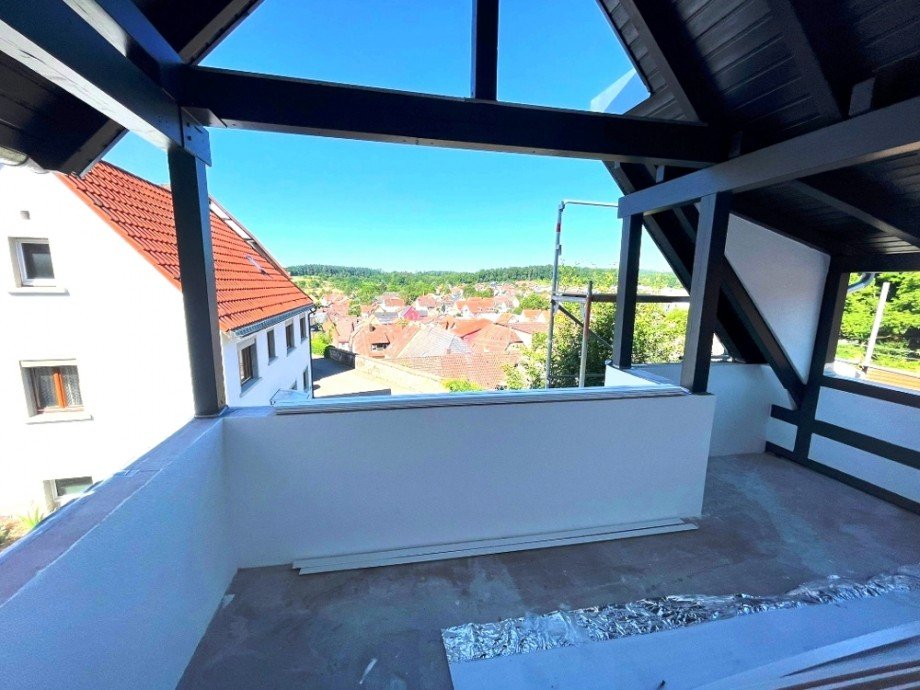 Balkon DG Einfamilienhaus Sinsheim / Hilsbach