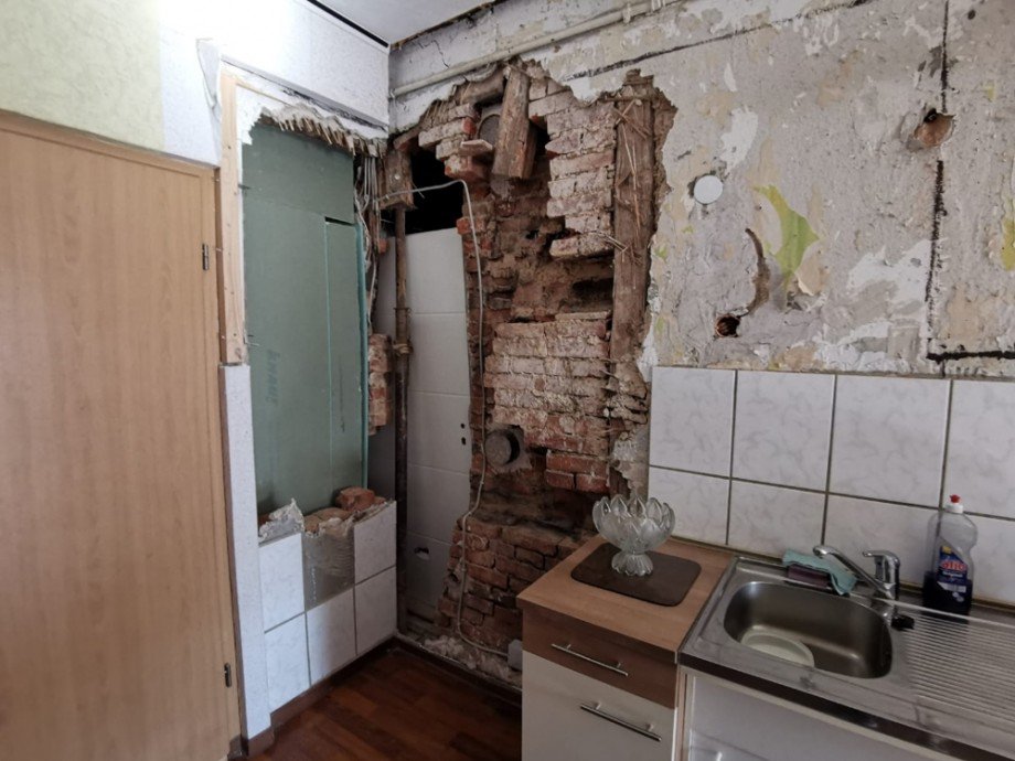 Brandschaden Einfamilienhaus Billigheim / Waldm�hlbach