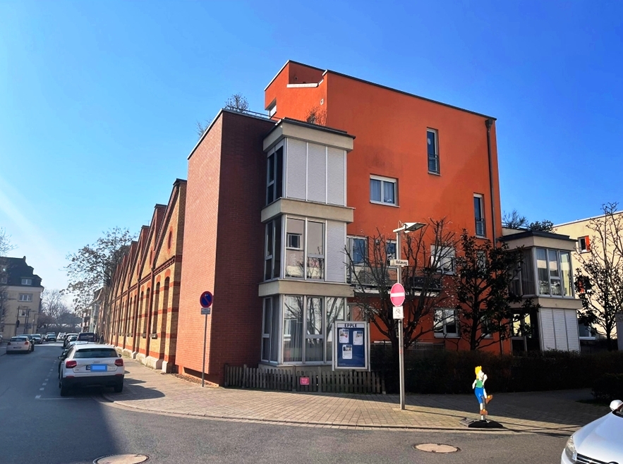 Seitenansicht Etagenwohnung Heidelberg / Rohrbach