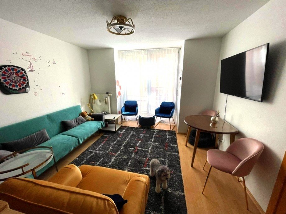 Wohnzimmer Etagenwohnung Heidelberg / Rohrbach