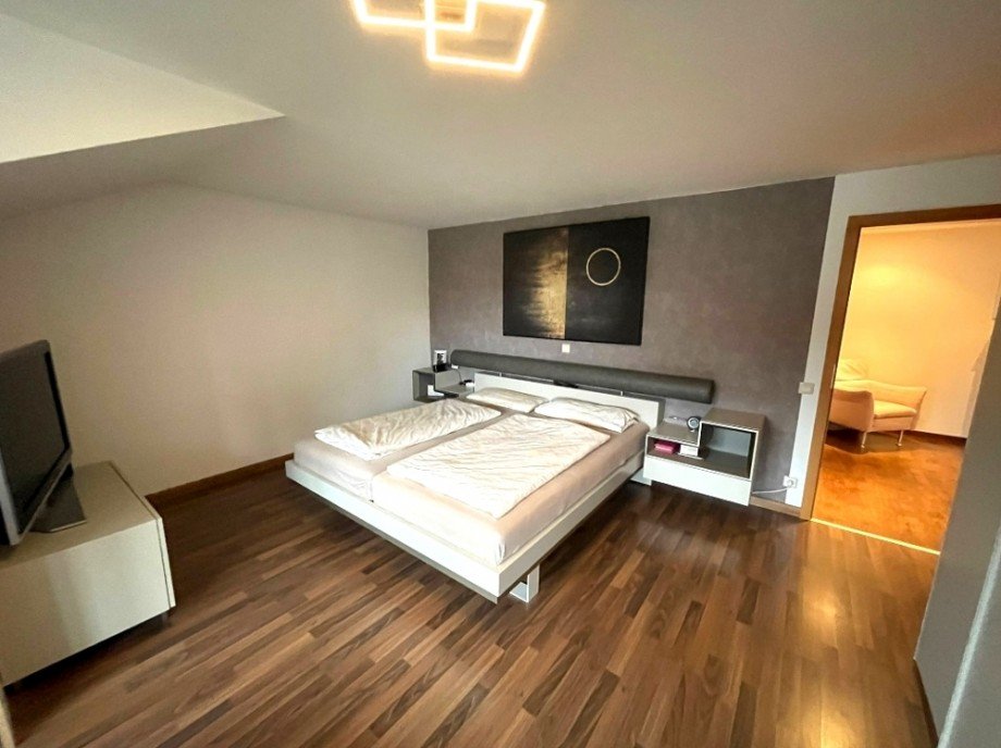 Schlafzimmer Dachgeschosswohnung Sinsheim / Eschelbach