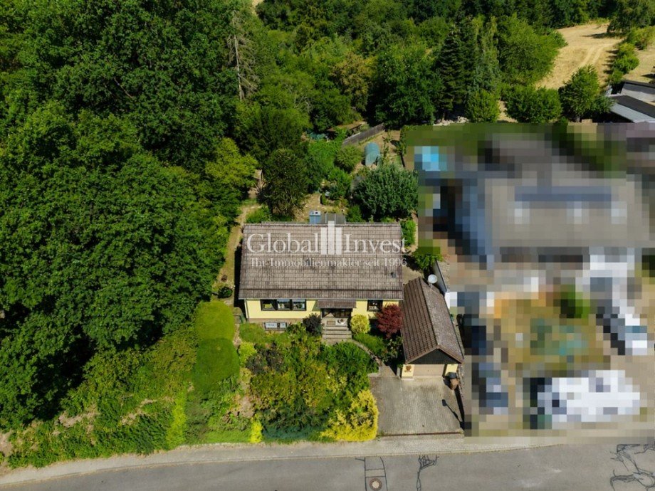 Luftaufnahme Einfamilienhaus Lobbach / Waldwimmersbach