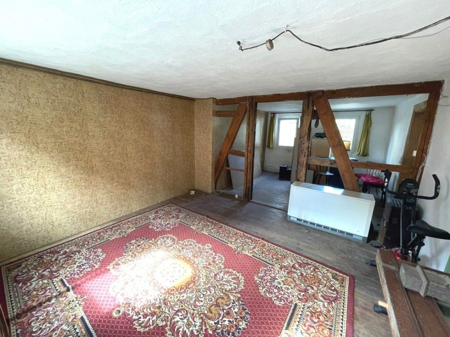 Wohnzimmer Doppelhaush�lfte Obrigheim / Asbach
