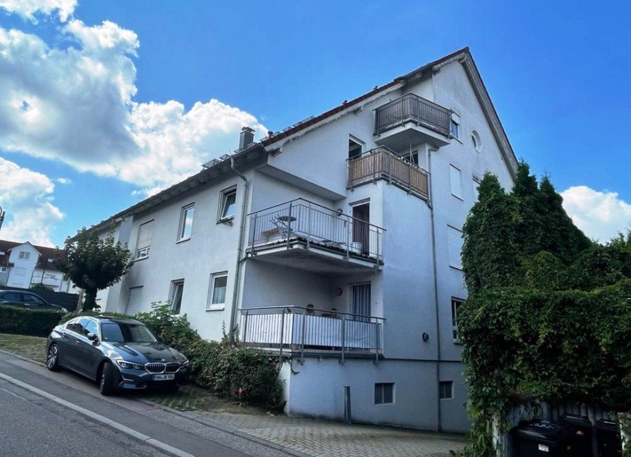 Seitenansicht Dachgeschosswohnung Neuenstadt am Kocher