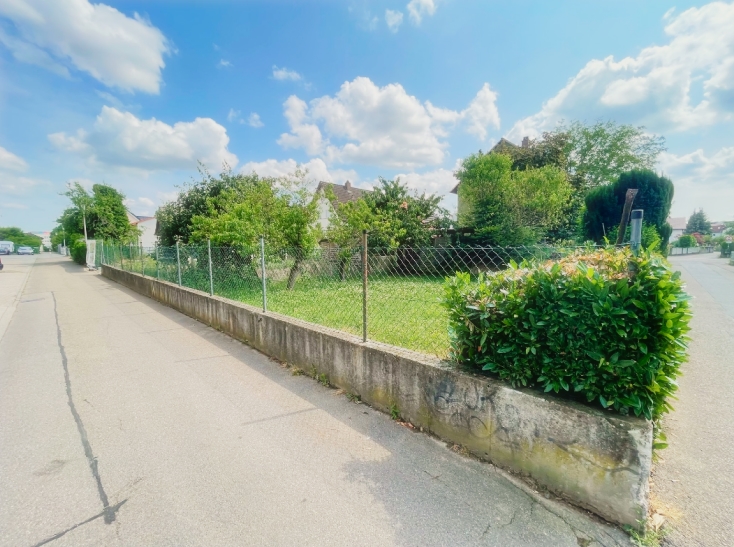 Ansicht Nelkenweg Wohngrundst�ck Sinsheim