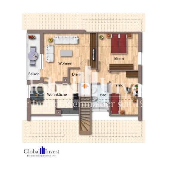 Dachgeschoss Einfamilienhaus Sinsheim / Steinsfurt