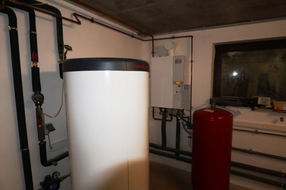 neue Gas-Zentralheizung Villa �stringen