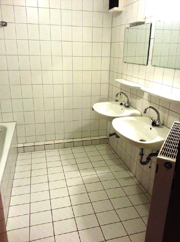 Badezimmer Dachgeschosswohnung M�ckm�hl